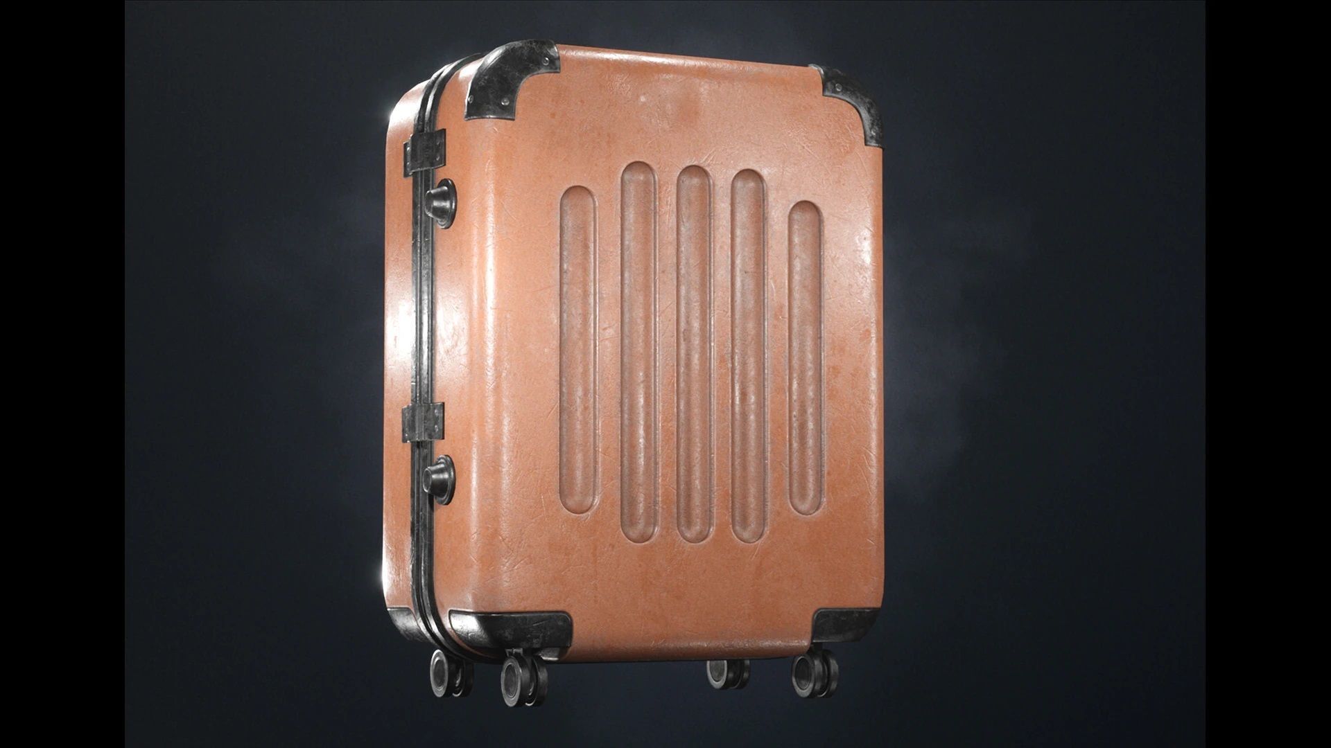 Luggage - Suitcases and Handbags Low-poly 3D model_7