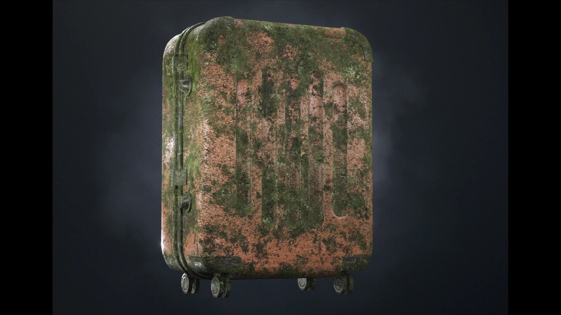 Luggage - Suitcases and Handbags Low-poly 3D model_1