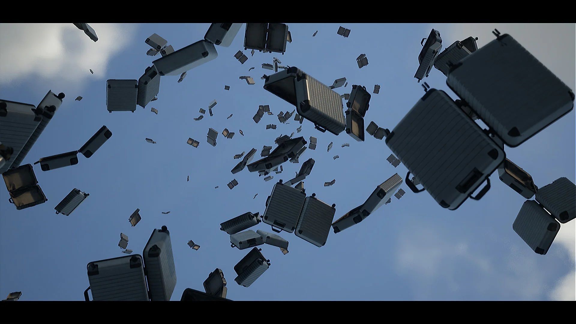 Luggage - Suitcases and Handbags Low-poly 3D model_5