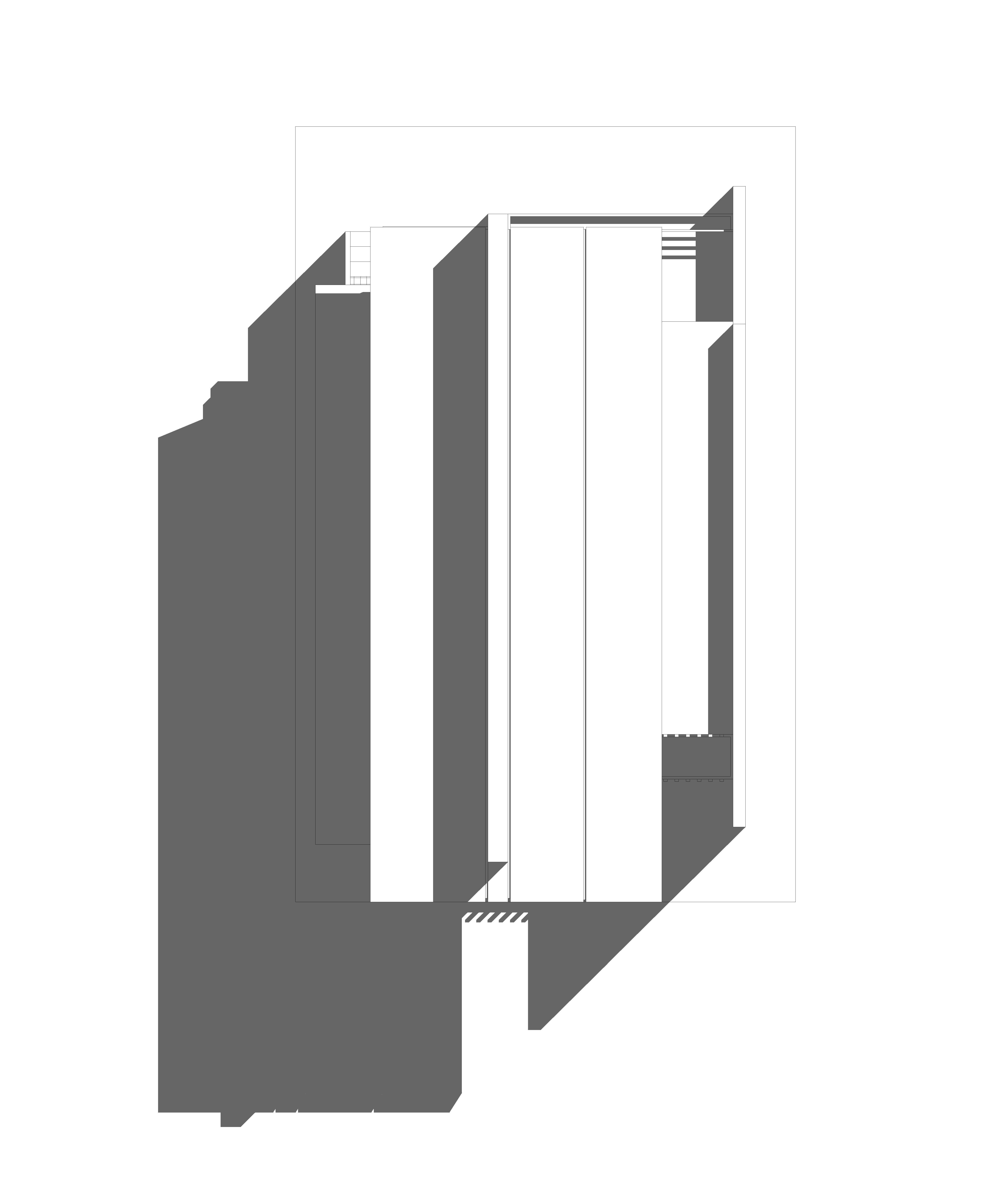 Modern Building  N4 3D model_16