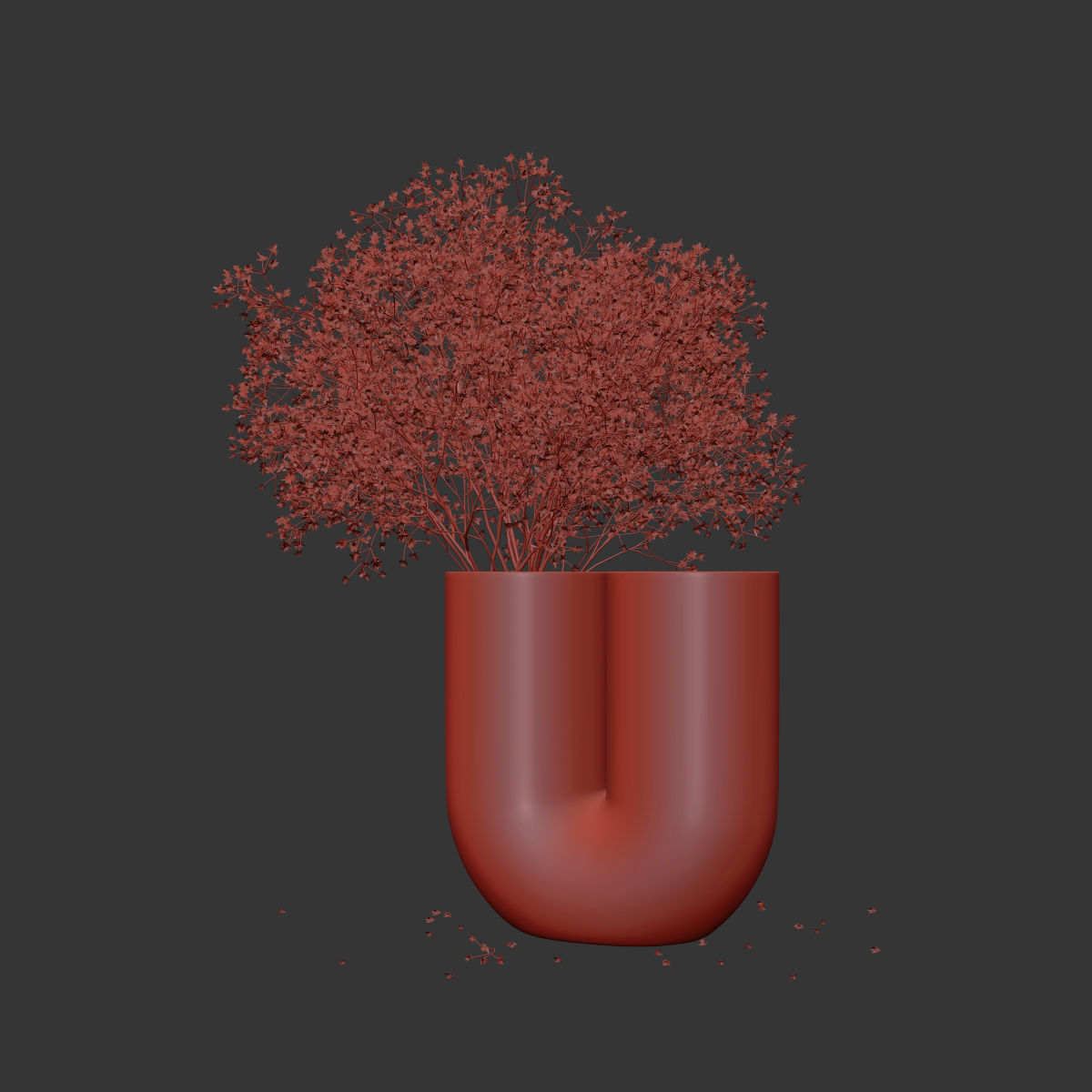 Dry flowers 9 3D model_6