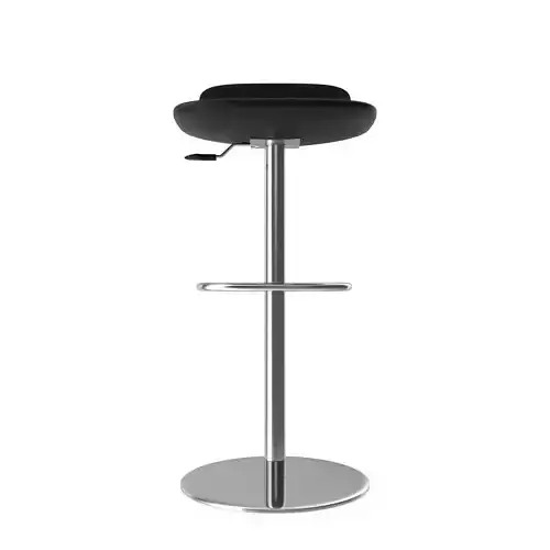 Leo Swivel Stool With Adjustable Base 3D model