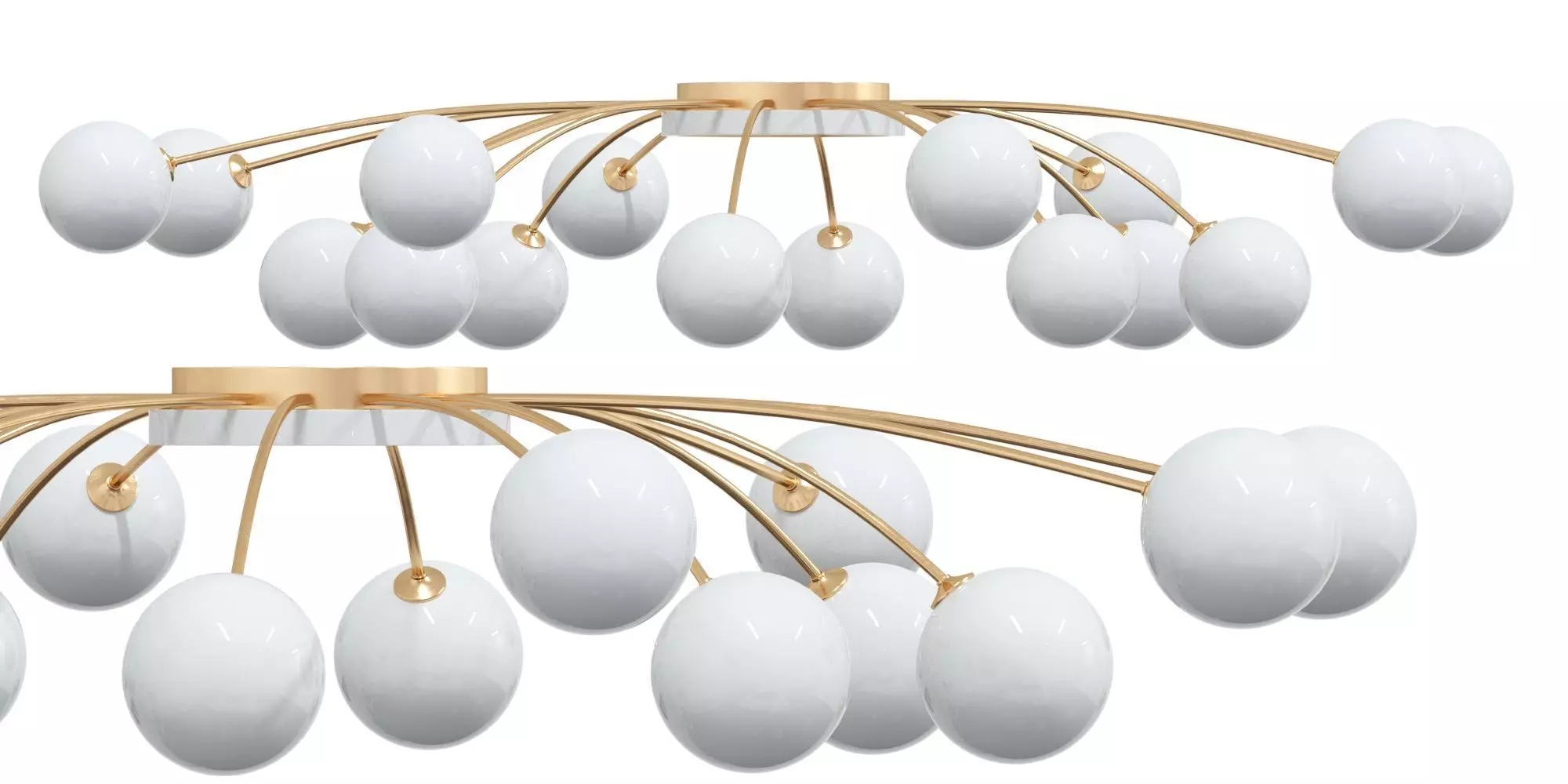 Ceiling Chandelier 3D model_0