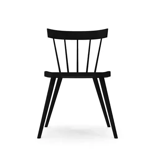 Chatham Side Chair Midnight Black 3D model