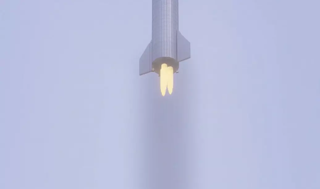 SpaceX StarShip Low-poly 3D model