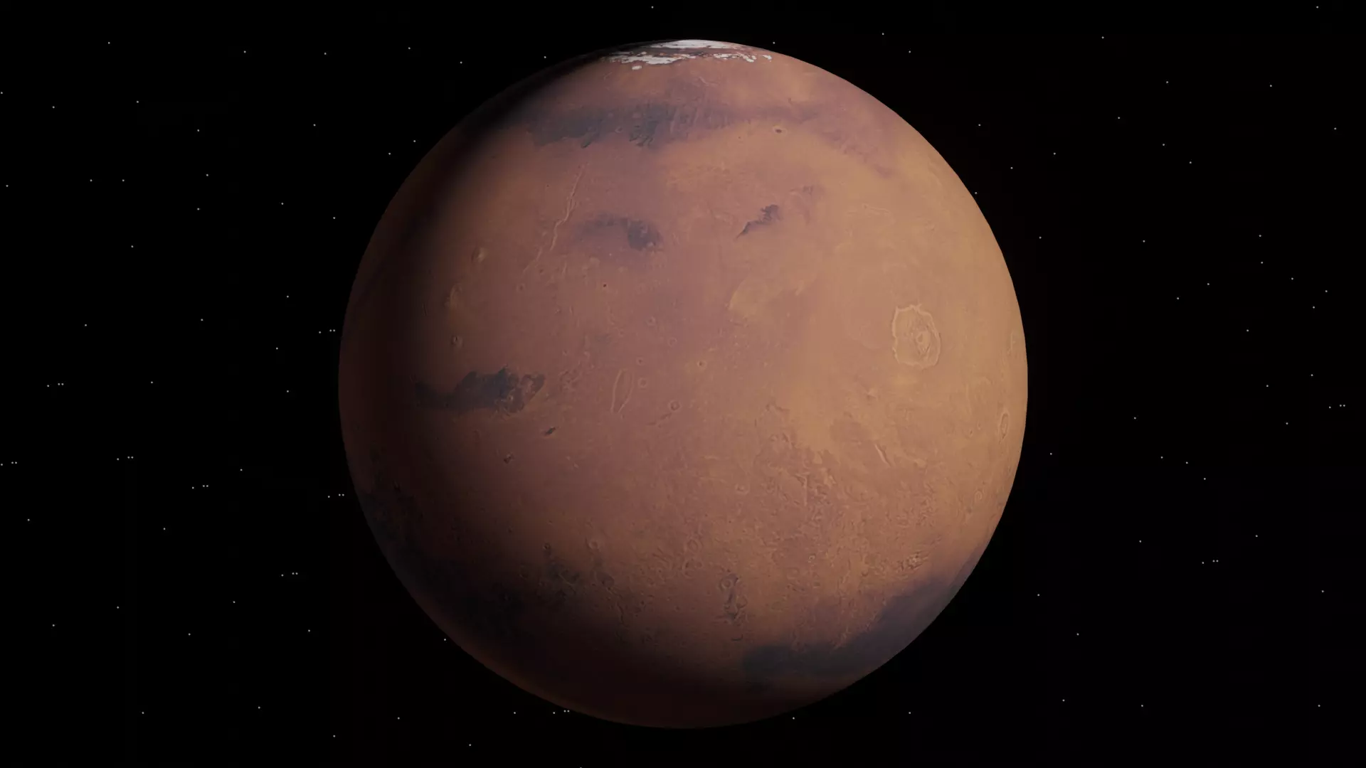Mars Model Low-poly 3D model