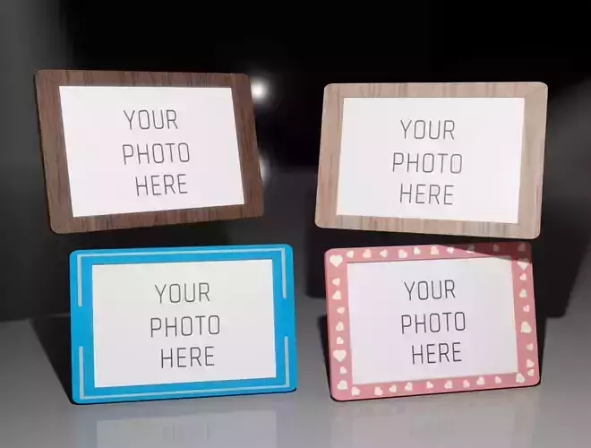 FRAME wooden with light