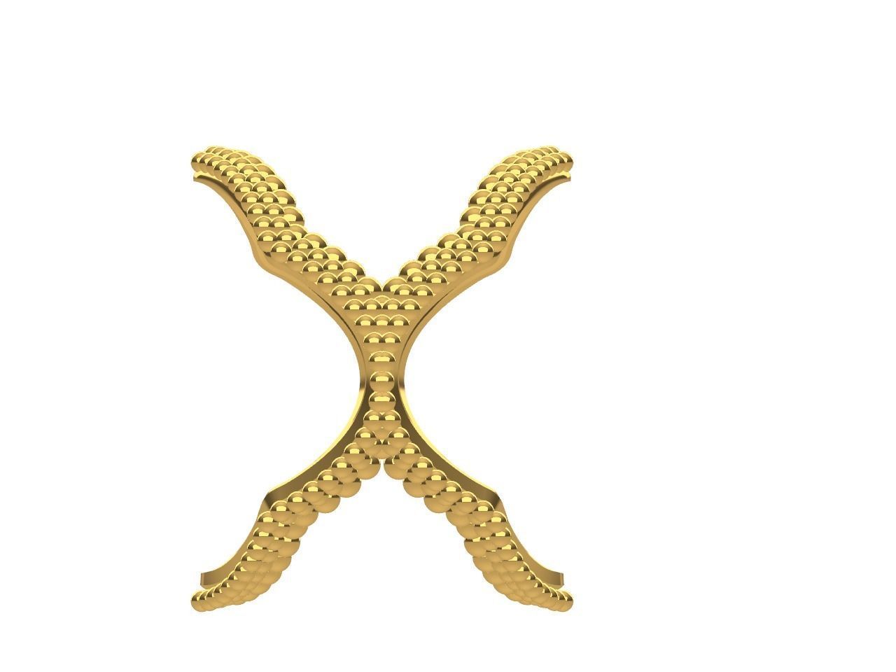 Twisty Hexagon Ring 3D print model_2