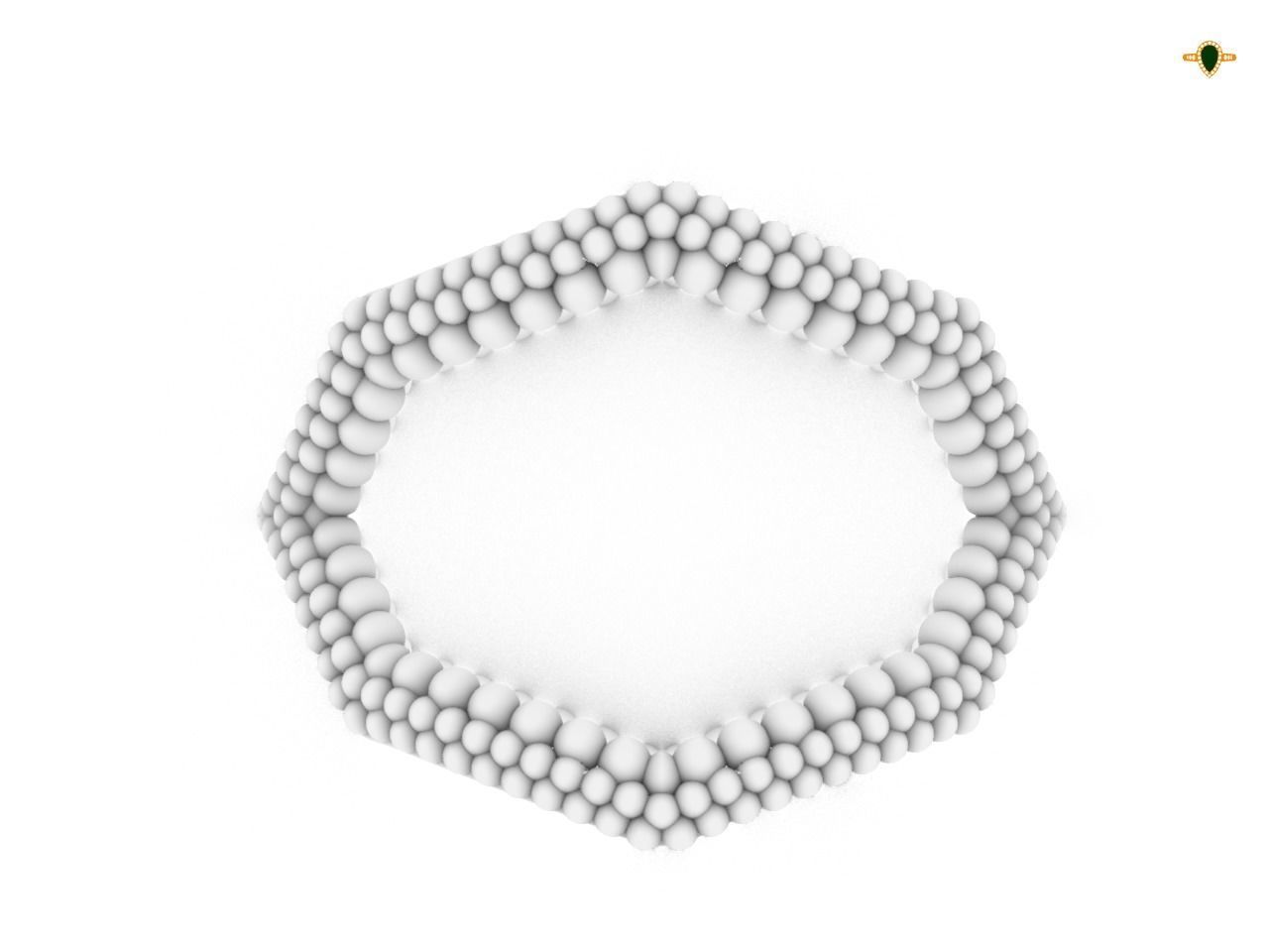 Twisty Hexagon Ring 3D print model_9