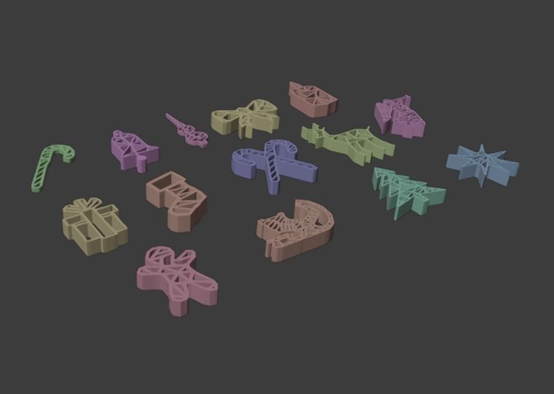 Christmas Decorations Free 3D print model_1