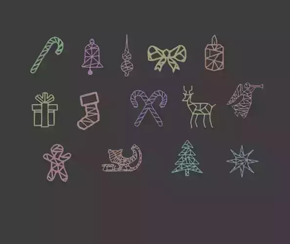 Christmas Decorations Free 3D print model