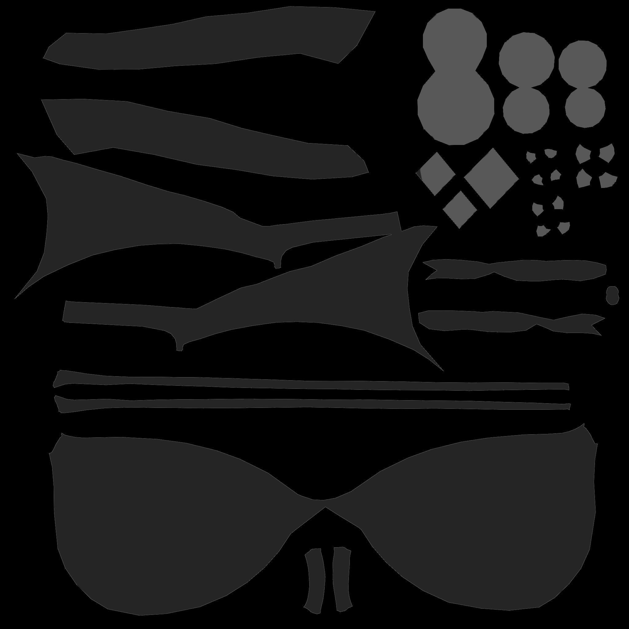 Bombshell Bra Low-poly 3D model_10