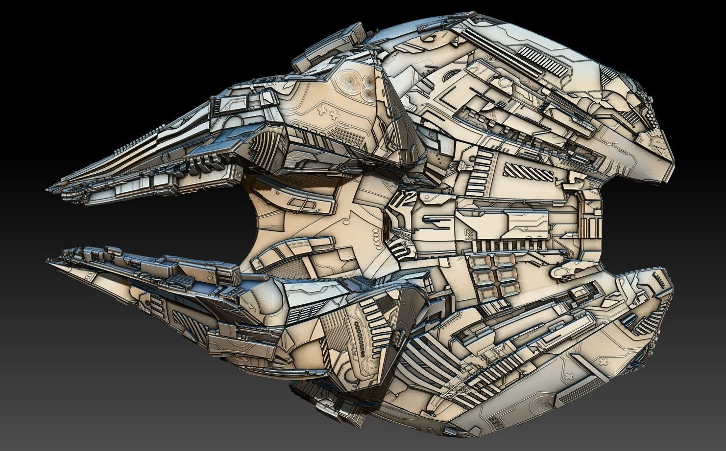 space equipment node 00038 3D model 3D model_12