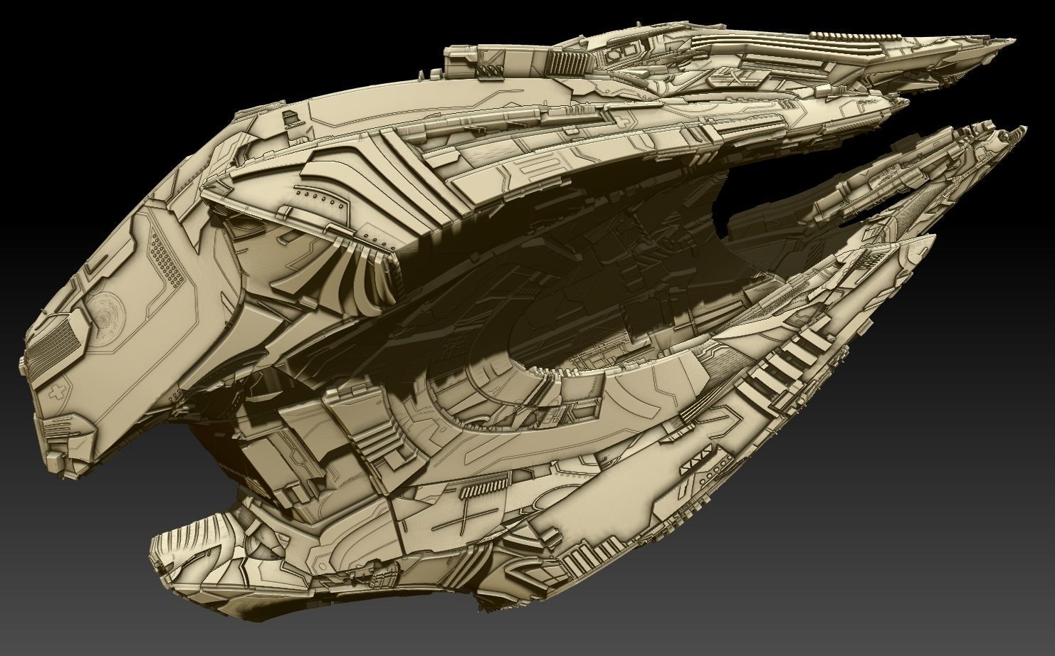 space equipment node 00038 3D model 3D model_16