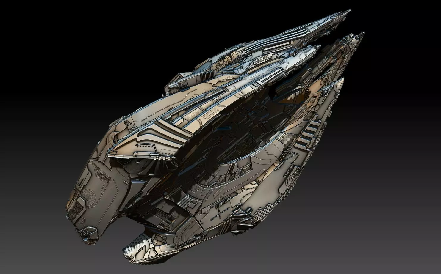 space equipment node 00038 3D model 3D model_0