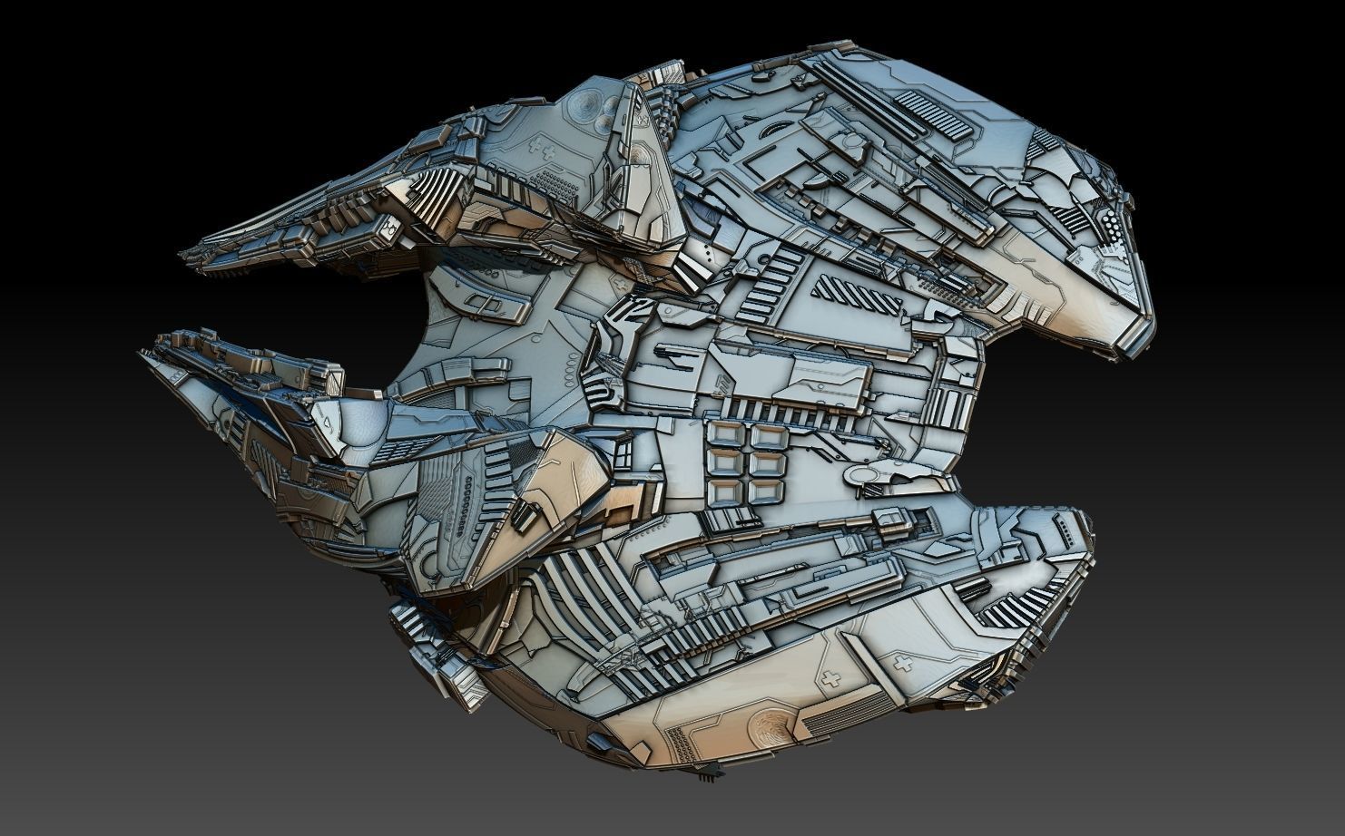 space equipment node 00038 3D model 3D model_3