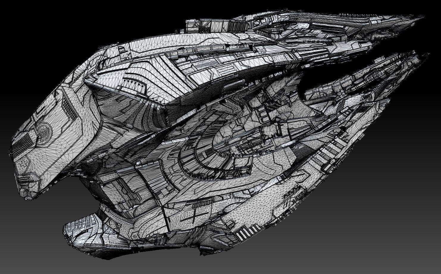 space equipment node 00038 3D model 3D model_17