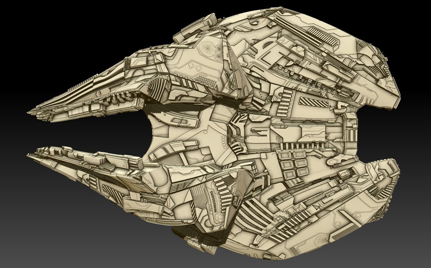 space equipment node 00038 3D model 3D model_13