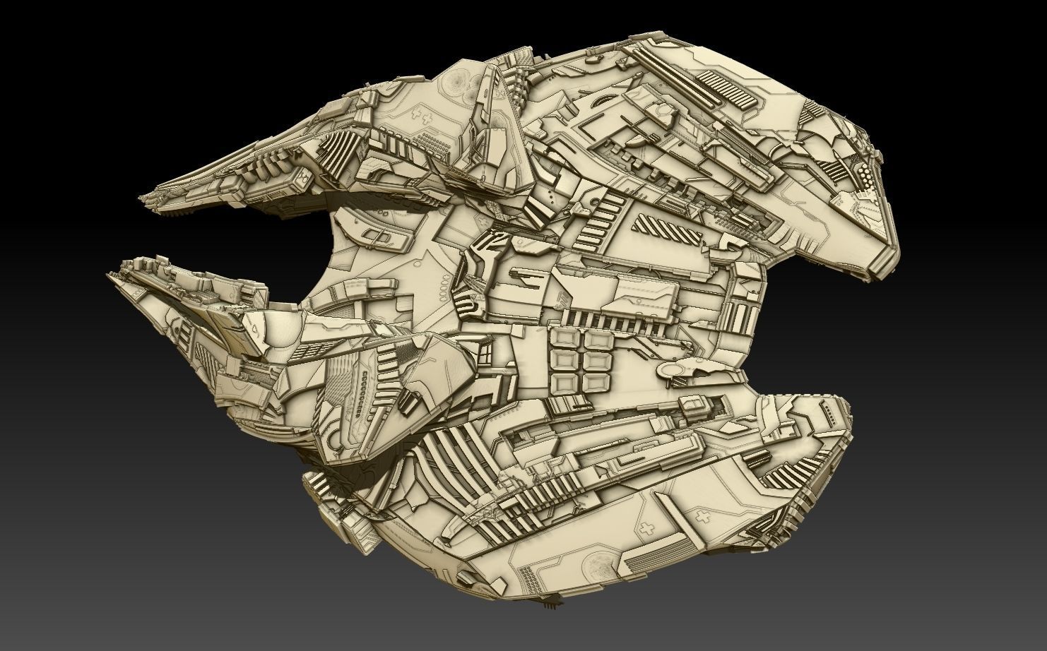 space equipment node 00038 3D model 3D model_4