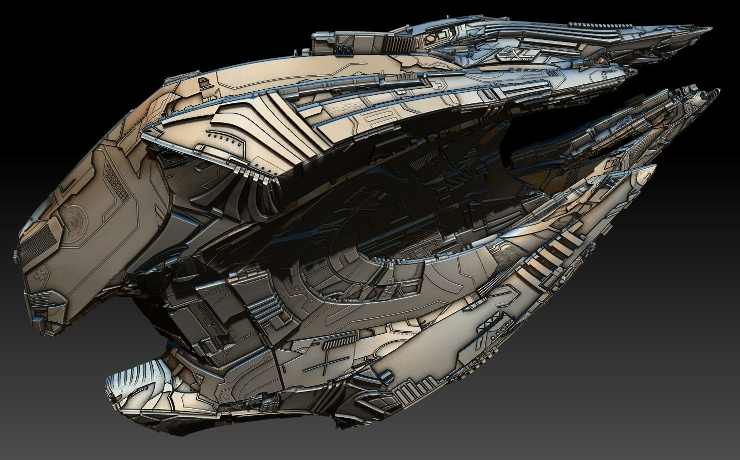 space equipment node 00038 3D model 3D model_15