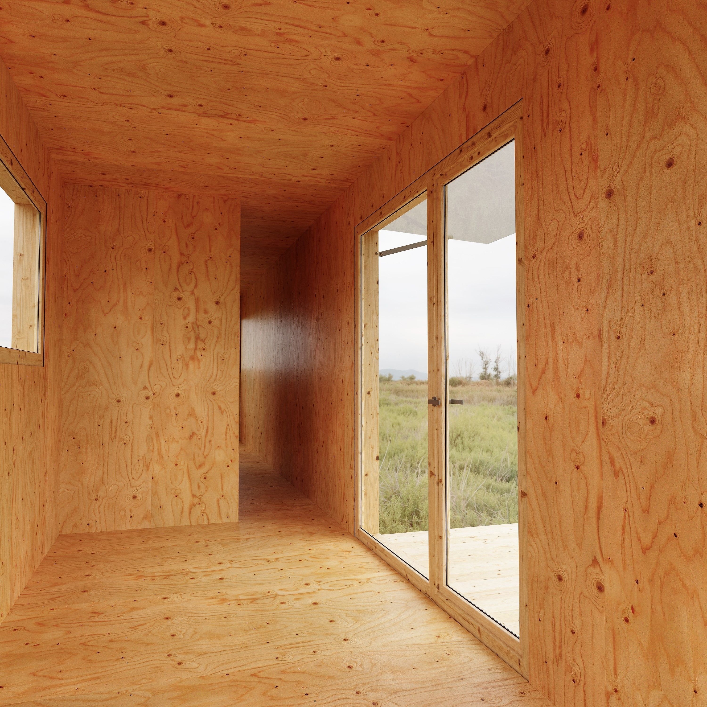 Container house 3D model_4