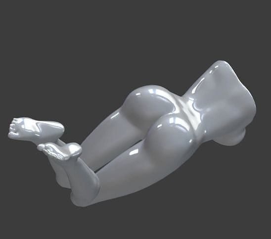 Sexy Woman butt for 3D printing Free 3D print model