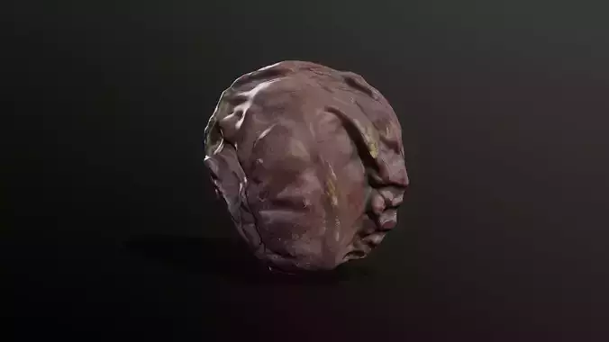 3D Scan Cabbage 03