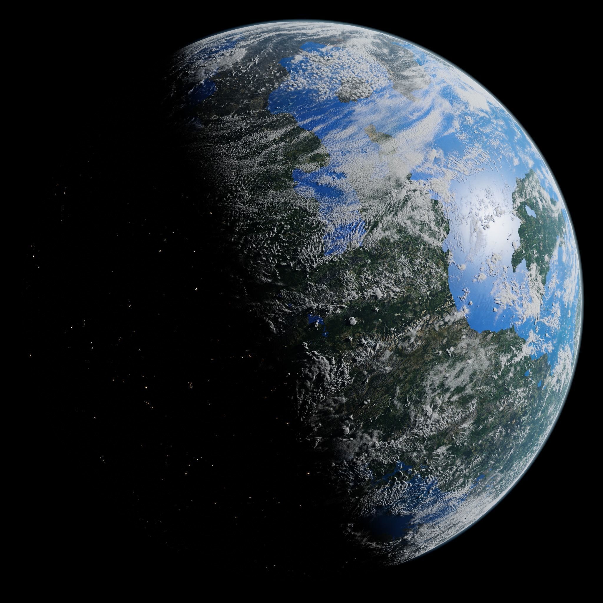 Mandalore Legends - 4k Star Wars Planet Texture Free 3D model_2