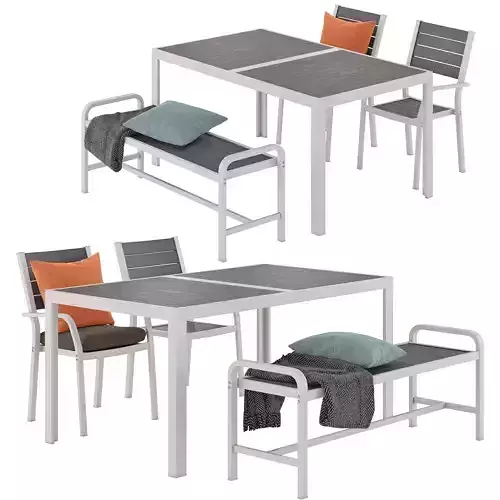 Shelland collection outdoor dining set