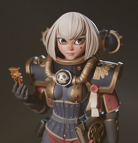sister of battle 3D print model