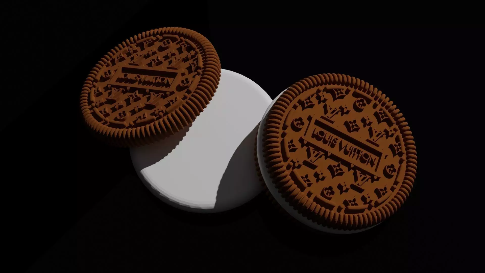 Louis Vuitton Cookie 3D print model_0