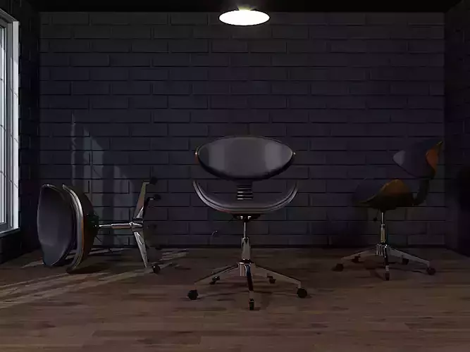 office chair 3D print model