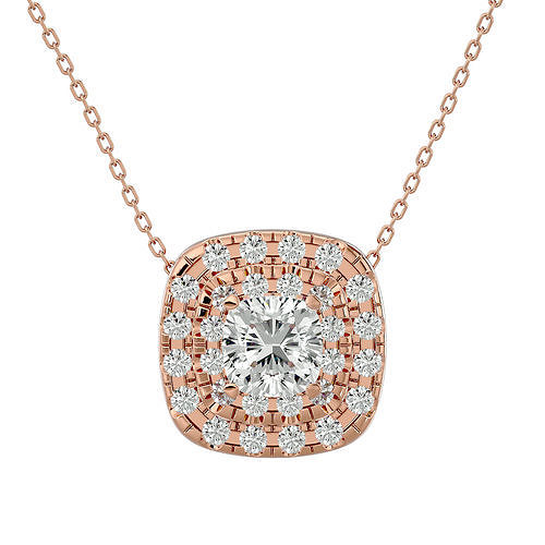 Pendant model gold with diamond 3D print model