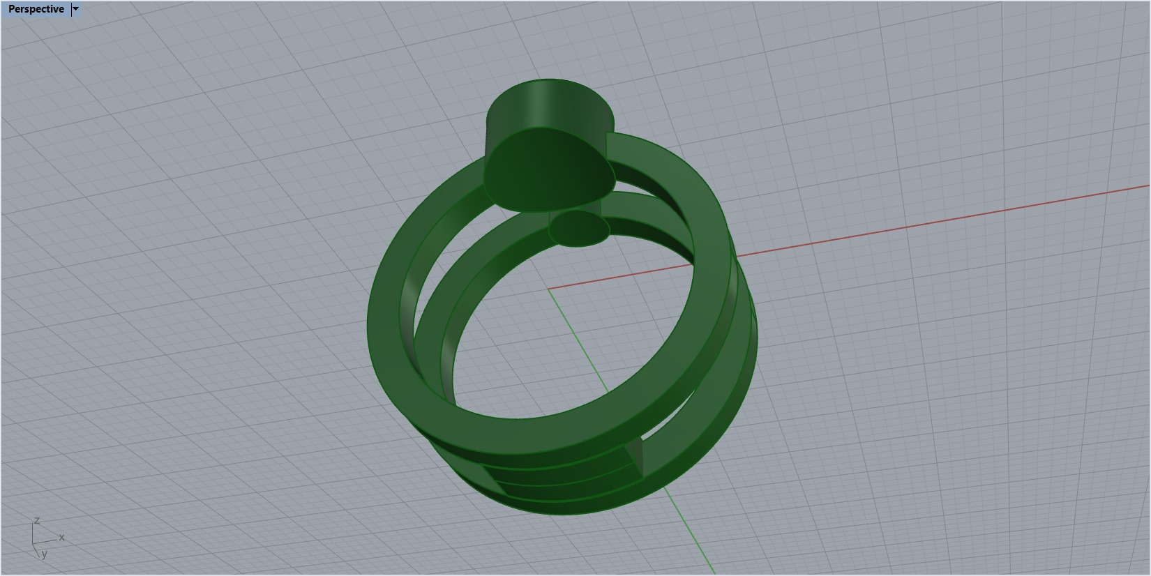 enamel and gemstone ring 3D print model_12