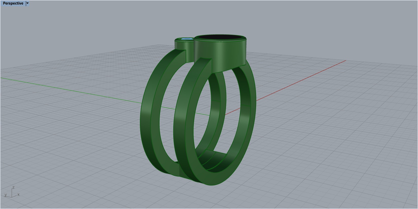 enamel and gemstone ring 3D print model_11