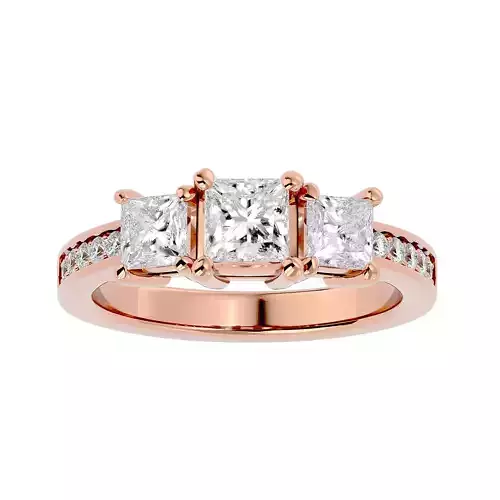 Solitaire ring model