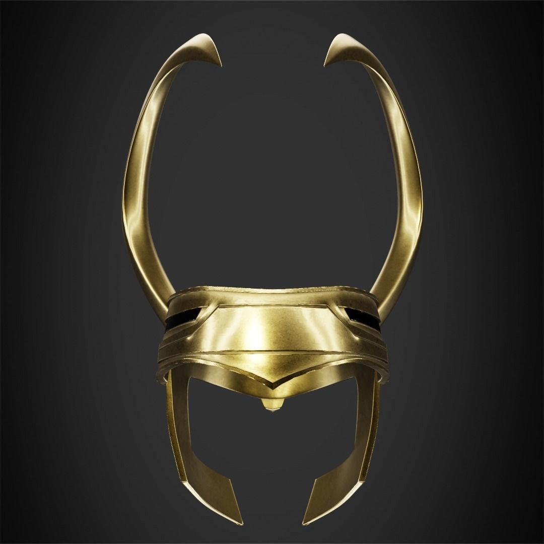 Thor Ragnarok Loki Crown for Cosplay 3D print model_6