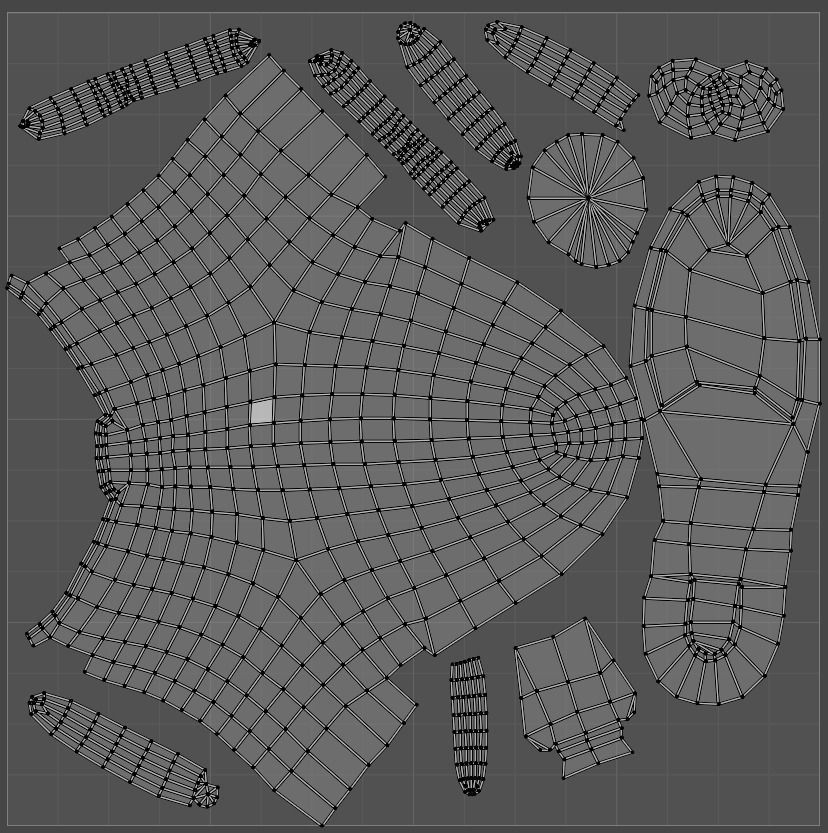 Game-ready Boots boot Low-poly 3D model_9