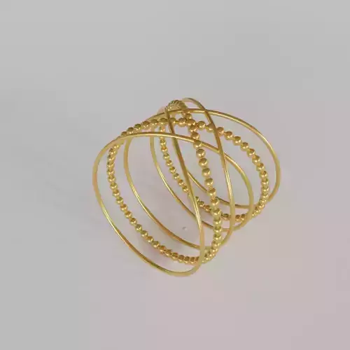 Jewelry ring Circular design