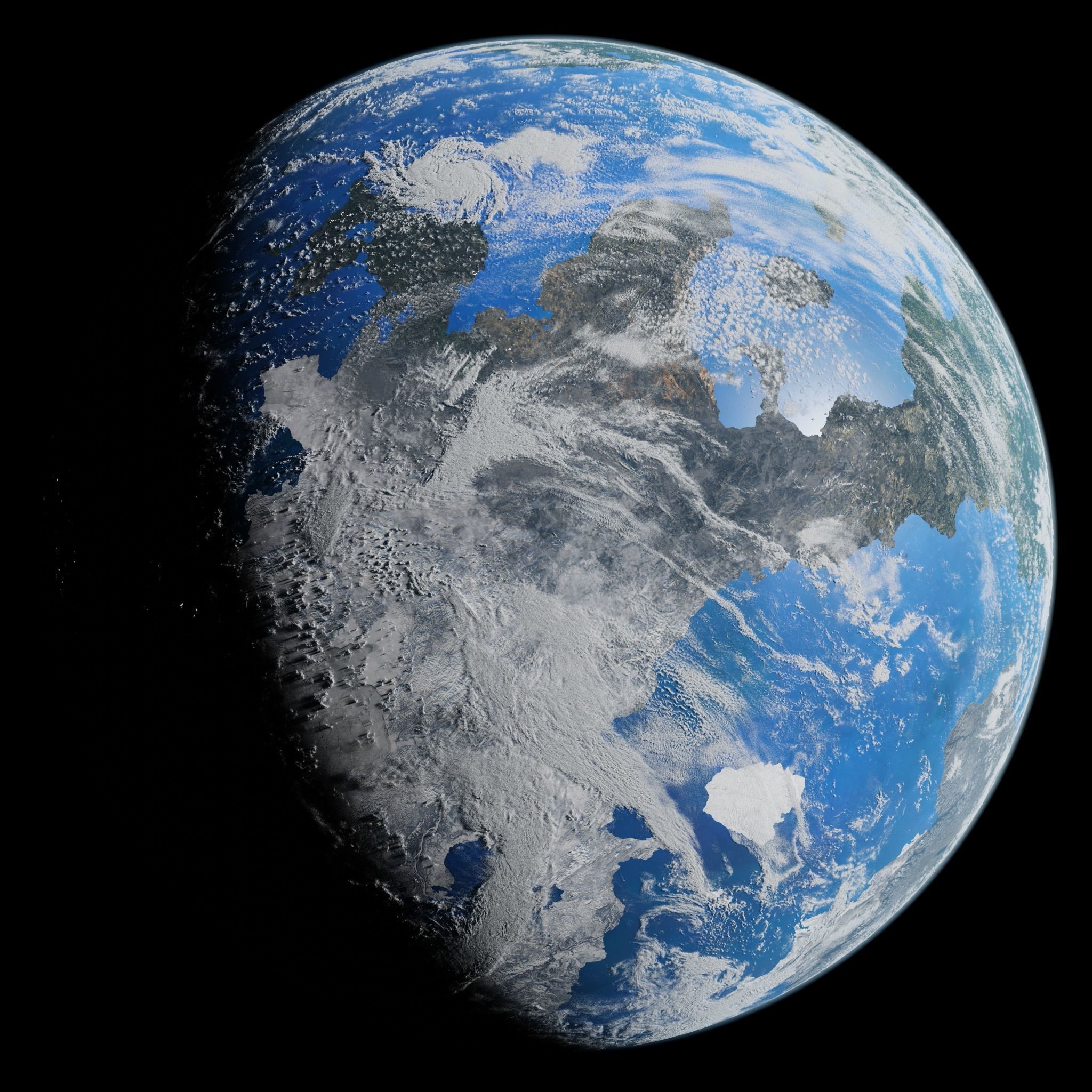 Mandalore Legends - 16k Star Wars Planet Texture 3D model_8