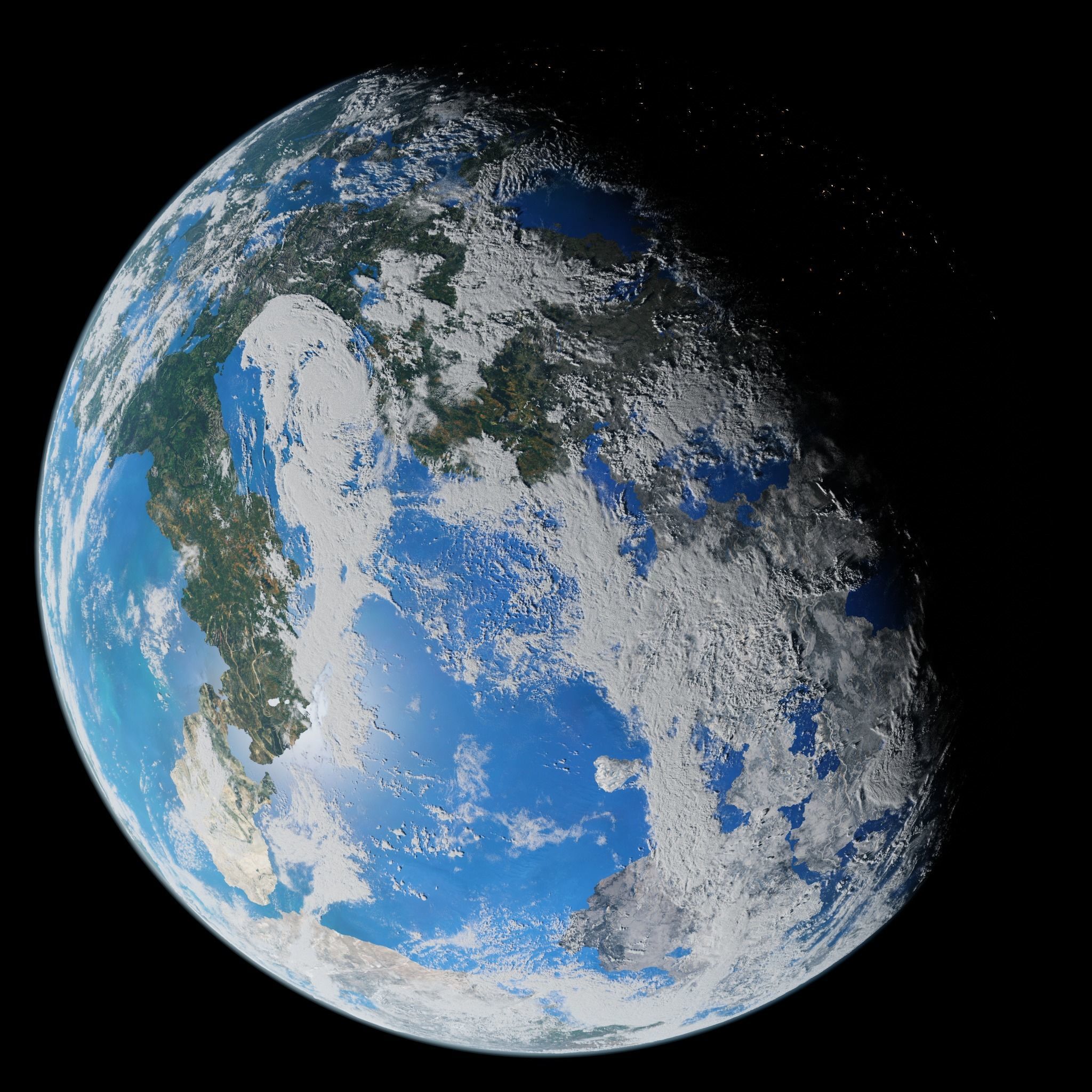 Mandalore Legends - 16k Star Wars Planet Texture 3D model_9