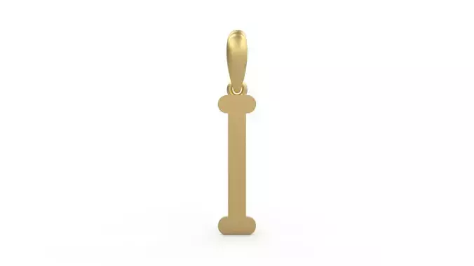 Initial Letters Pendant Cactron I