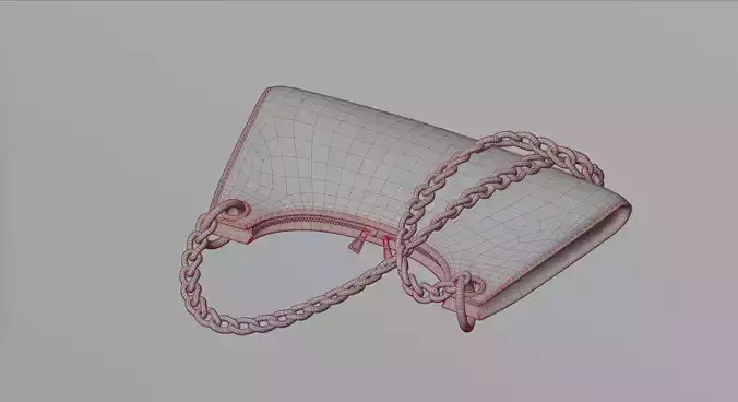 Bag 9 purse with chain