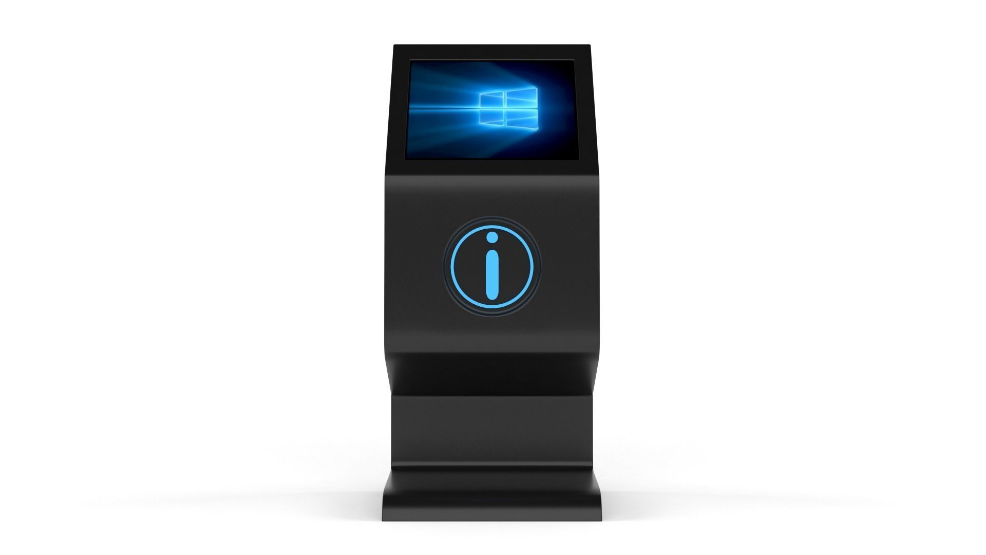 Information Kiosk 3D model_1