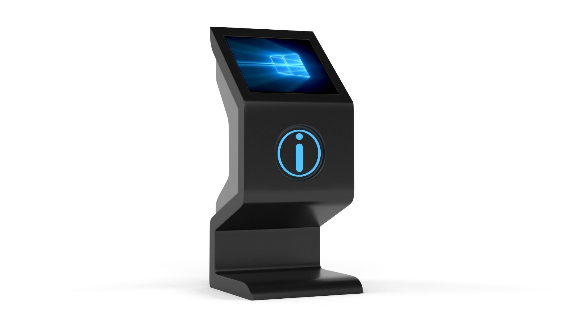 Information Kiosk 3D model_5
