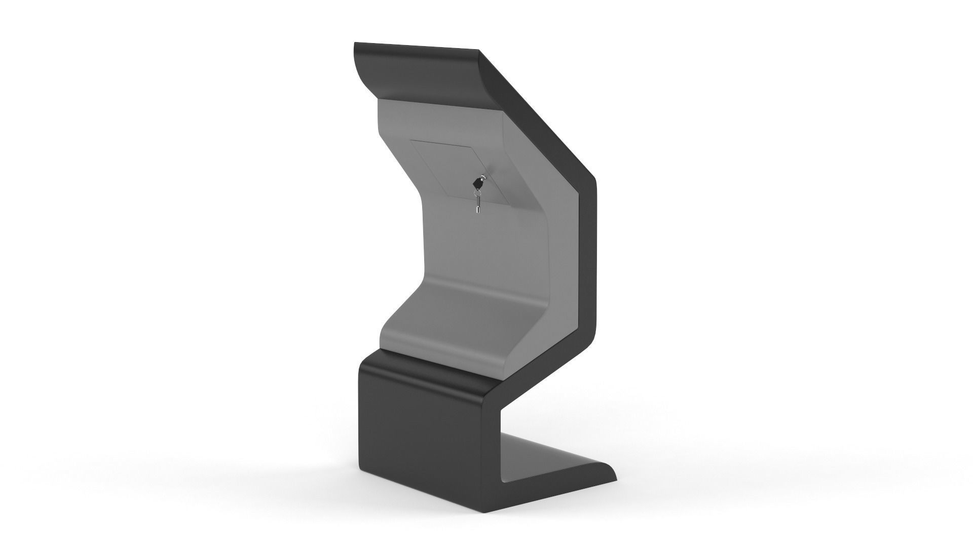 Information Kiosk 3D model_4