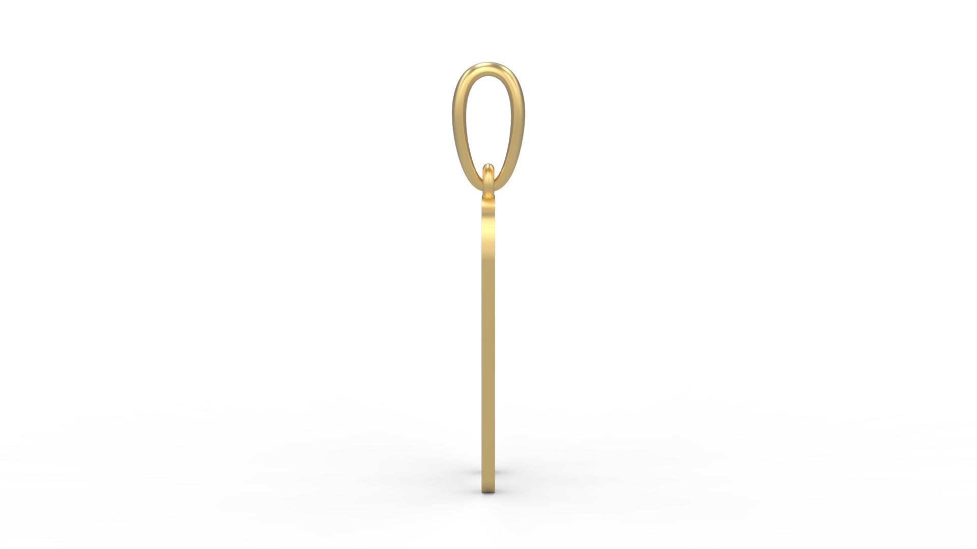 Initial Letters Pendant Cactron N 3D print model_2