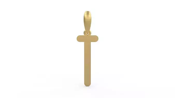 Initial Letters Pendant Cactron T