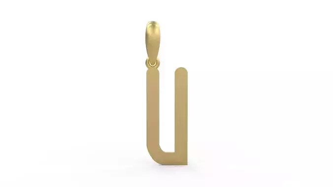 Initial Letters Pendant Cactron V