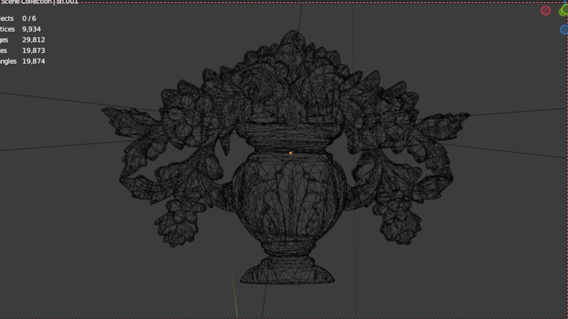 Classic decor ornament 81 3D model_5